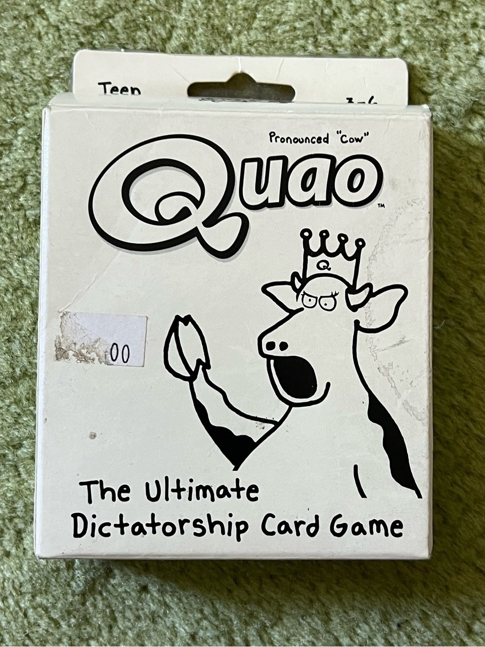 The Ultimate Dictatorship Card Game - White